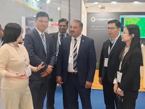 國(guo)睿科(ke)技(ji)亮相2025年(nian)世界氣(qi)象技(ji)術(shù)博覽會——以(yi)領(ling)先(xian)的(de)相控陣雷達技(ji)術(shù)賦能(néng)全球氣(qi)象探測(ce)